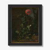 Still Life with Poppy, Insects, and Reptiles by Otto Marseus van Schrieck - thumbnail_1_bf_673131fa12f9211d49d3d782
